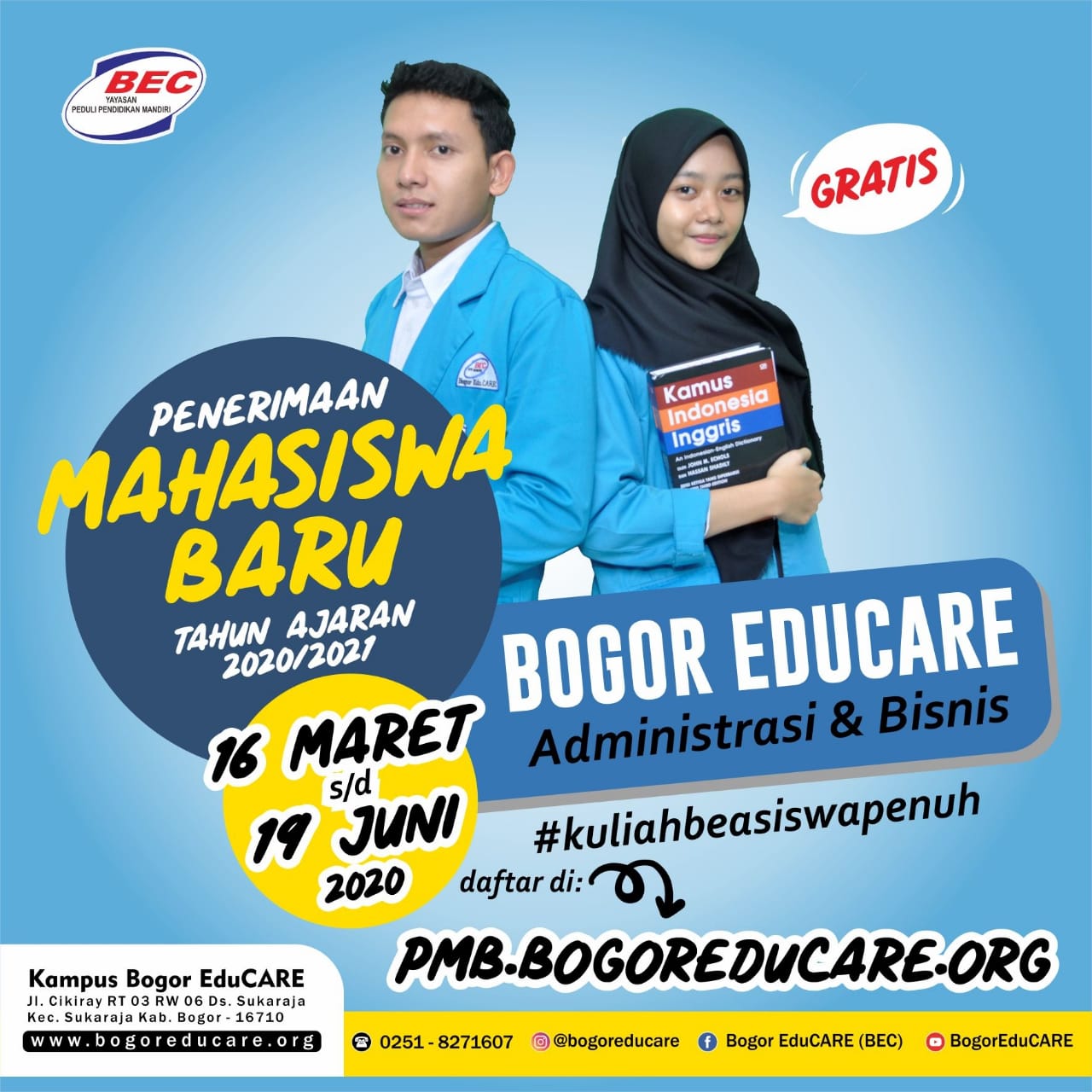 Info PMB Bogor EduCARE